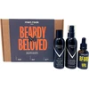 Men Rock Beardy Beloved Soothing Oak Moss Beard Kit Barzdos priežiūros rinkinys, 1vnt