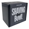 Men Rock Porcelain Shaving Bowl Porcelianinis skutimosi indelis, 1vnt