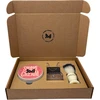 Men Rock The Life Shaver Juodas Pomegranate Essential Shaving Kit Skutimosi priemonių rinkinys, 1vnt