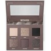 Mesauda Bare Harmony Eyeshadow Palette akių šešėlių paletė, atspalvis: 202 Deep Smoky, 6 g