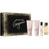 Michael Kors Gorgeous! rinkinys moterims (EDP, 100 ml + EDP, 10 ml + kūno losjonas, 100 ml + dušo želė, 100 ml)