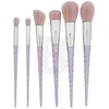 MIMO Makiažo šepetėlių rinkinys Unicorn Pastel 6 vnt.