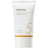 Missha All Around Safe Block Cotton Sun SPF 50+ matinį efektą suteikiantis veido kremas nuo saulės, 50 ml