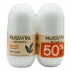 Mussvital Botanics Dezodorantas Nature 75ml rinkinys 2 vienetai