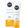 "Nivea Sun Facial Sensitive Spf50" Kremas nuo saulės veidui 50ml