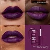NYX Matiniai skysti lūpų dažai Smooth Whip, 4 ml, spalva - Berry Bed Sheets