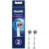 "Oral-B 3D Baltas" šepetėlių galvutės 2 vnt