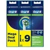 „Oral-B Pro Cross Action“ papildymas 9 vnt