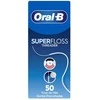 Oral-B Superfloss 50 Pre Cut Dental Floss Strands tarpdančių siūlas