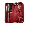 Pfeilring Solingen Manikiūro rinkinys 5 dalių "Pfeilring Original red