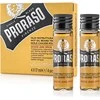 Proraso Wood & Spice Karštas aliejus barzdos priežiūrai, 4x17 ml