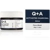 Q+A Activated Charcoal Detox Face Mask Valomoji veido kaukė su aktyvuota anglimi, 50g