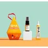 Q+A Merry + Bright Gift Set veido priežiūros priemonių rinkinys su vitaminu C
