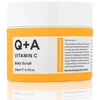 Q+A Vitamin C Body Scrub kūno šveitiklis su vitaminu C, 200 ml