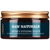 „Raw Naturals Money Styling“ plaukų formavimo pasta be parabenų, stiprios fiksacijos, vidutinio ir stipraus tankumo plaukams, 100 ml