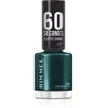 Rimmel London 60 Seconds Super Shine Nagų lakas nagų lakas, atspalvis: 105 Evergreen 8 ml
