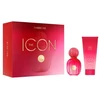 Set Antonio Banderas: The Icon – vandens parfiumas moterims, 100 ml + The Icon drėkinamasis losjonas kūnui, 75 ml