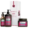 Set Arganicare: Keratin Hair Šampūnas Repairing & maitininantis, 400 ml + Keratin Hair Treatment Kreminis Mask maitininantis & Repairing, 500 ml + Keratin Hair Serum maitininantis & Strengthening, 100 ml