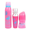 Rinkinys „Beverly Hills Polo Club“: „No. 9“ kvepalai moterims, 50 ml + „No. 9“ rutulinis antiperspirantas dezodorantas moterims, 50 ml + „1982 - Sport 9 Freshness“ kūno purškiklis, 150 ml