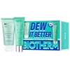 Set Biotherm: Aquasource Hyalu Plump Moisturizing Daily Gel Kreminis For Face, 30 ml + Biosource Eliminates Impurities Cleansing Foam, 50 ml