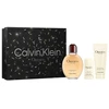 Set Calvin Klein: Obsession Eau De Toilette For Men, 125 ml + Obsession Calming After-Shave Balm, 100 ml + Obsession Anti-Sweat Dezodorantas Stick For Men, 75 g
