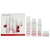 Set Clarins: Baltas Plus Hydrating Day Emulsion For Face, 75 ml + Baltas Plus Brightening Cleansing Foam, 150 ml + Baltas Plus Brightening Lotion For Face, 200 ml + Baltas Plus Brightening Gel Mask For Face, 50 ml