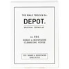 Set Depot 500 Beard & Mustache Specifics No. 504 Beard & Moustache Cleansing Wipes, 12 vnt.