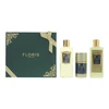 Set Floris Of London: Cefiro Hair Šampūnas For Conditioning, 250 ml + Cefiro Moisturizing Dušo želė For All Skin Types, 250 ml + Cefiro Anti-Perspirant Dezodorantas Stick Unisex, 75 g