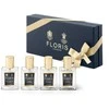 Floris Of London rinkinys: Naktinio kvapo jazminų tualetinis vanduo moterims, 15 ml + Bouquet De La Reine tualetinis vanduo moterims, 15 ml + Baltas Rose tualetinis vanduo moterims, 15 ml + Chypress tualetinis vanduo Unisex, 15 ml
