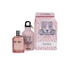 Ikks Rinkinys „Little Woman“: tualetinis vanduo moterims, 100 ml + „Little Woman GWP“ stiklinis vandens buteliukas Rožinė