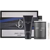 Rinkinys „Jimmy Choo“: tualetinis vanduo vyrams, 100 ml + tualetinis vanduo vyrams, 10 ml + dušo želė kūnui, visiems odos tipams, 100 ml