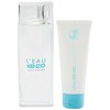 Set Kenzo: L'Eau Eau De Toilette For Women, 100 ml + L'Eau Hydrating Losjonas kūnui, 100 ml