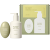 Set Lab 1899: Raudonojo ženšenio su kolagenu drėkinamasis kūno losjonas, 250 ml + Raudonojo ženšenio su kolagenu elastingumą gerinantis rankų kremas, 50 ml