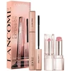 Set Lancome: Flutter Extension Extreme Lenghtening & Volum Lashes Blakstienų tušas 01 True Juodas 8.5 ml + Idole Lip Butterglow Hydrating Lūpų balzamas 10 Keep It Glowy 0.6 g