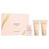 Set Narciso Rodriguez: Cristal Eau De Parfum For Women, 50 ml + Cristal Hydrating Losjonas kūnui, 50 ml + Cristal Cleansing Dušo želė All Over The Body For All Skin Types, 50 ml
