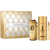 Set Paco Rabanne: Million Gold Eau De Parfum For Men, 100 ml + Million Gold Eau De Parfum For Men, 10 ml + 1 Million Anti-Perspirant Dezodorantas Purškiklis For Men, 150 ml