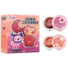 Set Rude Cosmetics: Chibi Mousse Lip & Cheek Balm 2-In-1 Tada!, 4 g + Chibi Mousse Lip & Cheek Balm 2-In-1 Fuzzy, 4 g