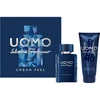 Set Salvatore Ferragamo: Uomo Urban Feel Eau De Toilette For Men, 50 ml + Uomo Urban Feel Dušo želė For All Skin Types, 50 ml