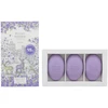 Set Trio Woods Of Windsor Lavender Cleaning Lavender Massage Soap Bar Shea butter, 3 vnt., 60 g