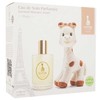 Sophie La Girafe Sophie La Girafe Eau de Soin rinkinys vaikams (parfumuota kūno dulksna Eau De Soin, 100 ml + pliušinis žaisliukas)