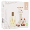 Sophie La Girafe Sophie La Girafe Eau de Soin rinkinys vaikams (parfumuota kūno dulksna Eau De Soin, 100 ml + pliušinis žaisliukas)
