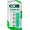Sunstar Gum Soft-Picks Original With Regular Fluoride tarpdančių valymo priemonė 80 vnt