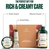 The Body Shop Almond Milk Essentials Giftset kūno priežiūros rinkinys (dušo želė, 250 ml + kūno jogurtas,200 ml + rankų balzamas, 30 ml)