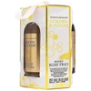 The Indulgent Bathing Co. Golden Boudoir Set kūno priežiūros rinkinys (dušo gelis, 60 ml + vonios putos, 60 ml + kūno losjonas, 60 ml)