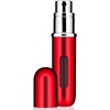 Travalo Classic Raudona pildomas kvepalų buteliukas (atomaizeris), 5 ml