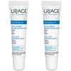 Uriage Bariederm Cica-Lips Protecting Balm Duo lūpų balzamai, 2 x 15 ml