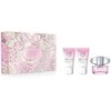 Versace Bright Crystal rinkinys moterims (EDT, 50 ml + kūno losjonas, 50 ml + dušo želė, 50 ml)