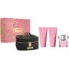 Kvepalų rinkinys moterims Versace Bright Crystal (EDT, 90 ml + kūno losjonas, 100 ml + dušo želė, 100 ml + kosmetinė)
