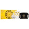 Versace Eros Pour Femme rinkinys moterims (EDP, 100 ml + kūno losjonas, 100 ml + dušo želė, 100 ml + kosmetinė)