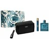 Versace Eros rinkinys vyrams (EDT, 100 ml + EDT, 10 ml + kosmetinė)